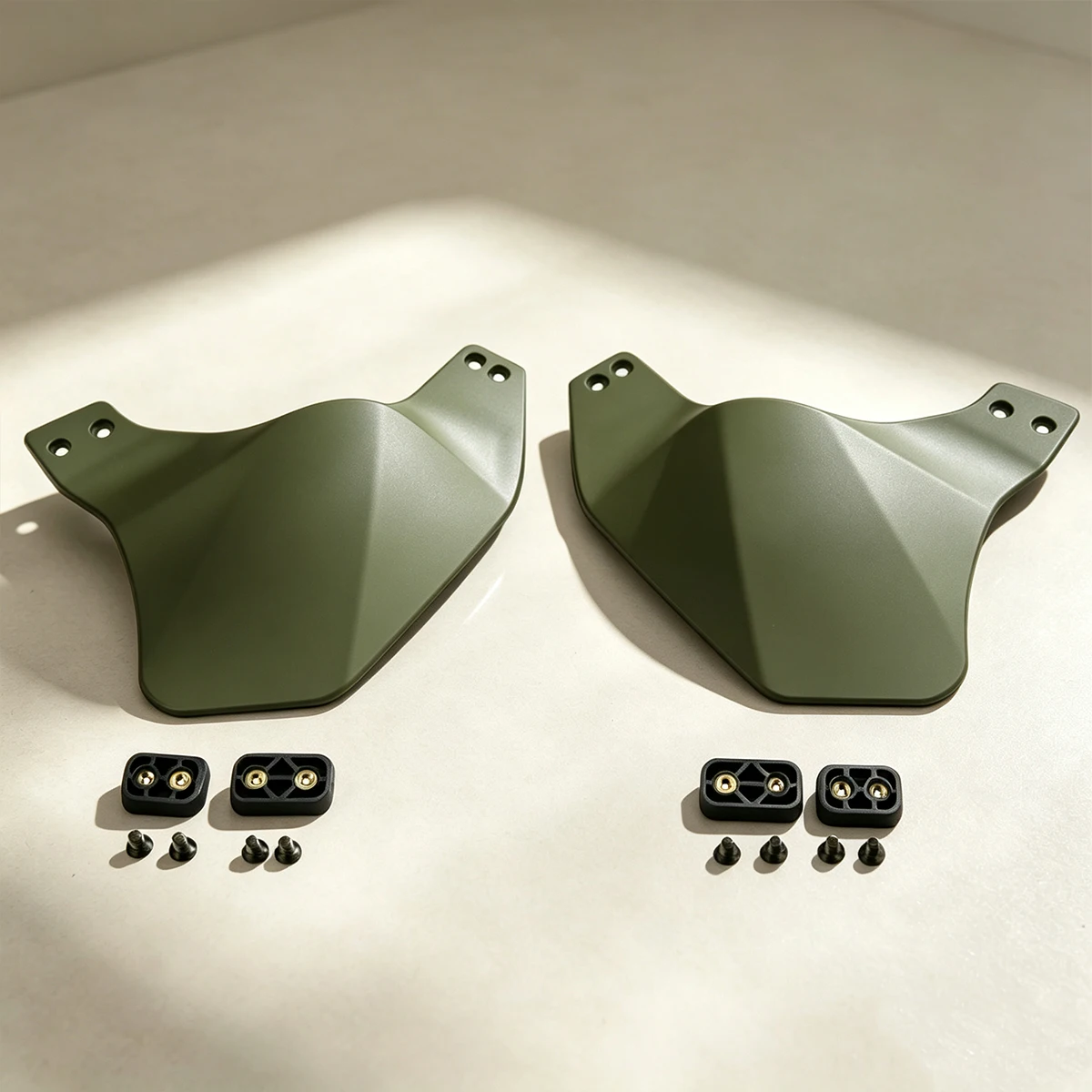 Accesorio lateral para casco de protección