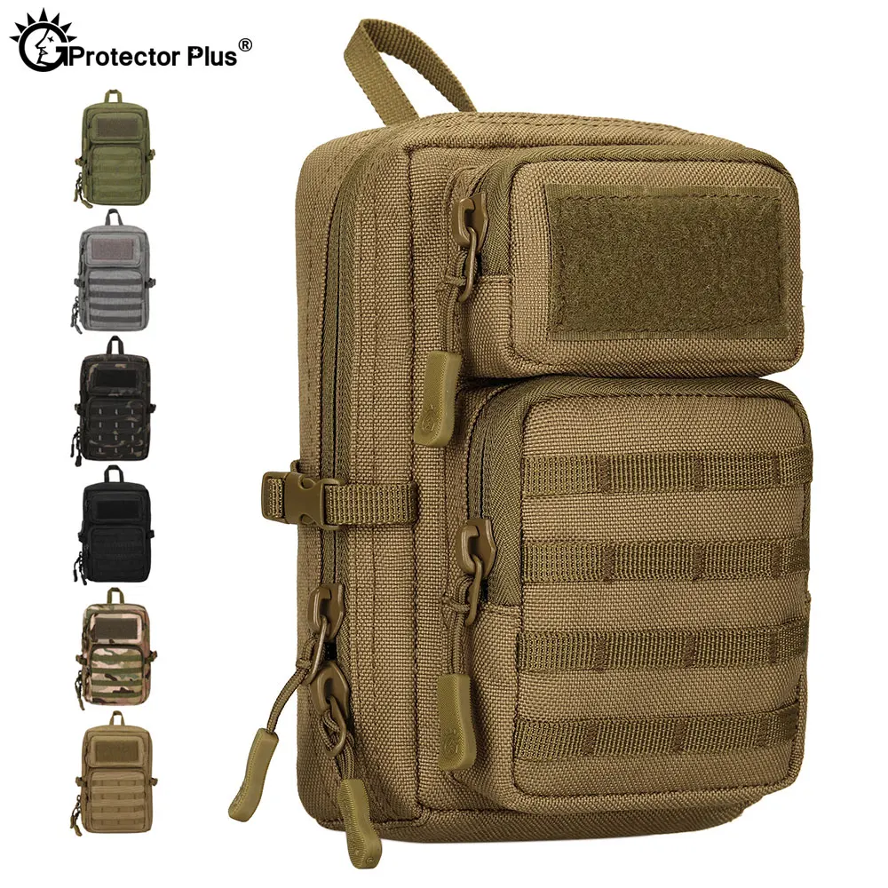 Riñonera táctica MOLLE de nylon ripstop para smartphone - imagen 5