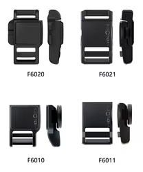 FIDLOCK hebilla táctica magnética de nailon, deslizante lateral