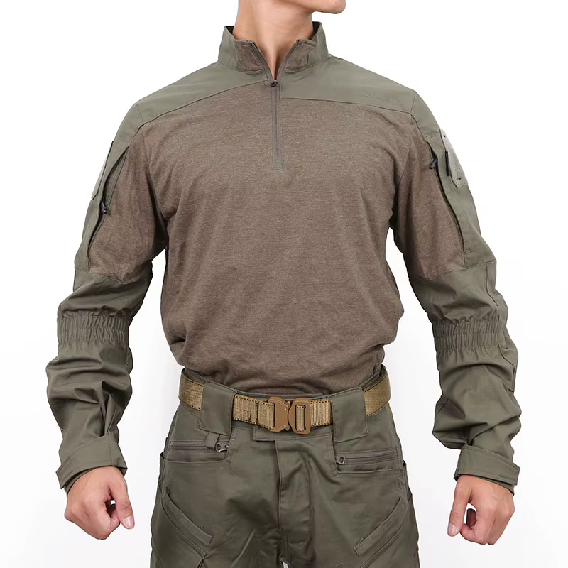 Camiseta táctica PAZAGUILA Frogman BDU de combate manga larga - imagen 3