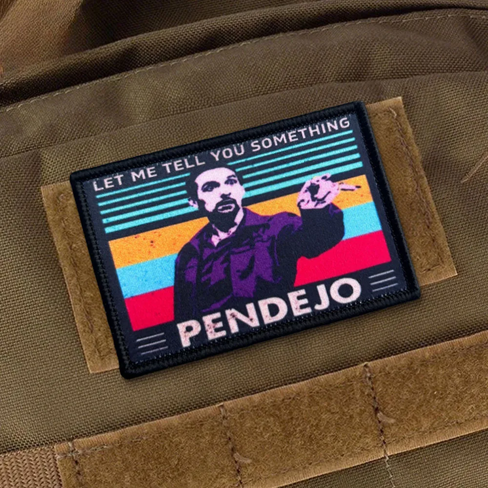 Parche táctico gancho y bucle Jesús Lebowski – divertido para mochila