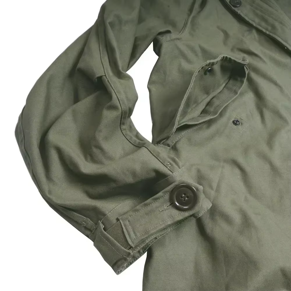 M51 Cazadora Cola de Pez Verde Militar Segunda Guerra Mundial Hombre