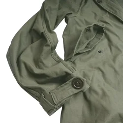 M51 Cazadora Cola de Pez Verde Militar Segunda Guerra Mundial Hombre