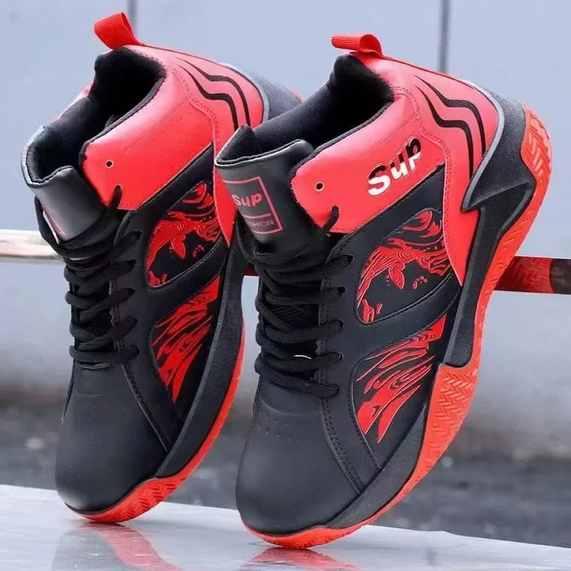 Zapatillas de baloncesto para hombre con amortiguación y tracción - imagen 5