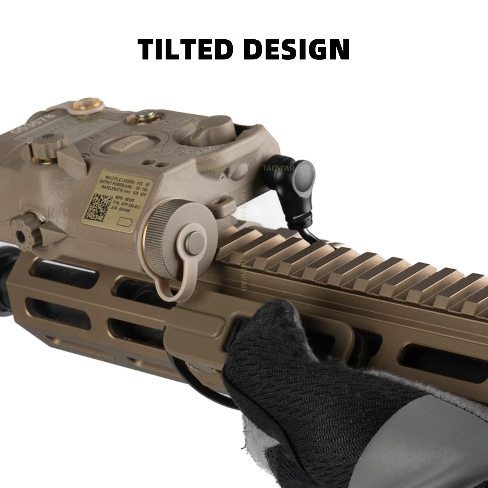 Cubierta interruptor presión remoto SF M-LOK para linterna táctica - imagen 5