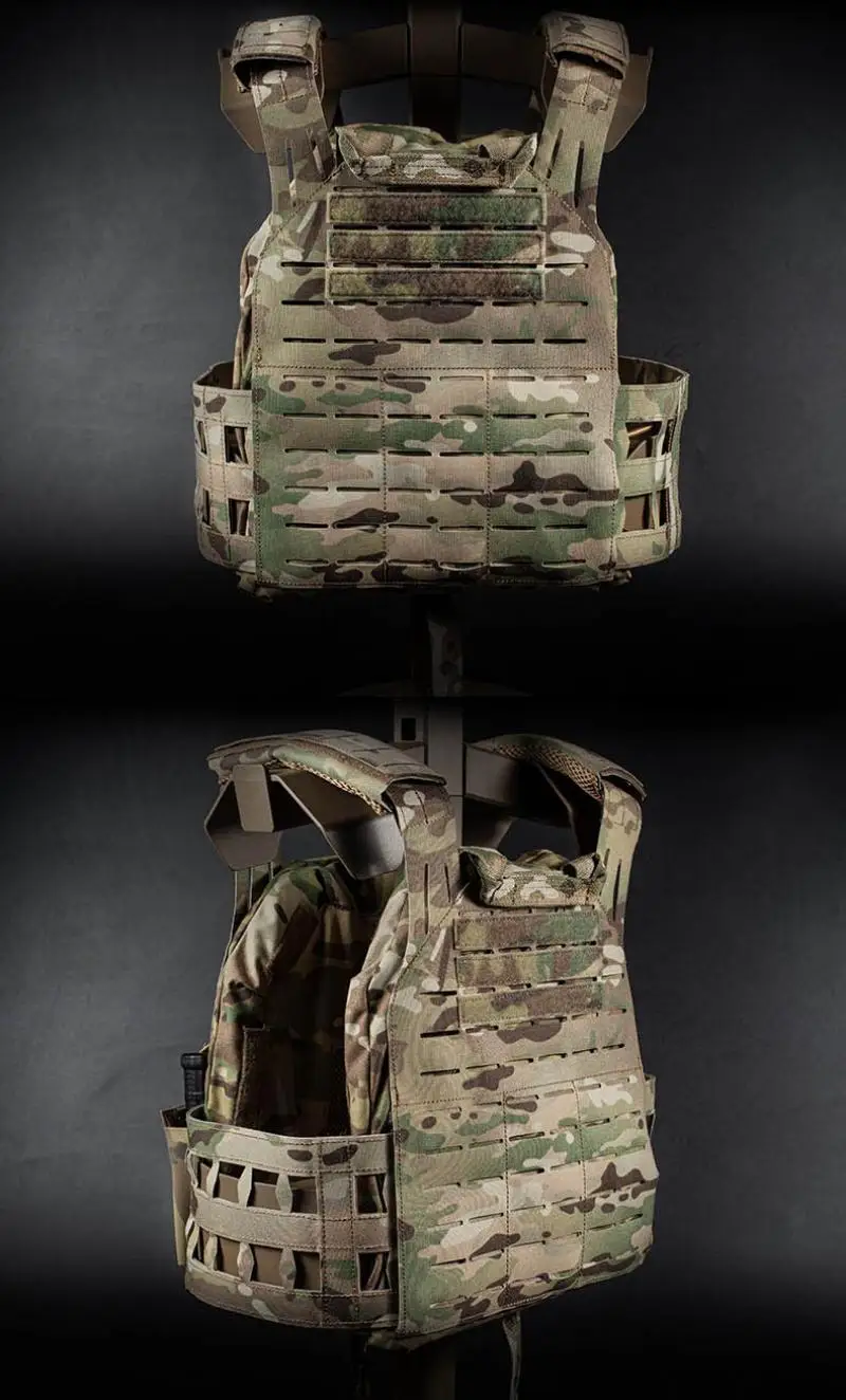 Sistema de fijación MOLLE del chaleco