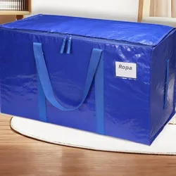 Bolsa de transporte PE engrosada capacidad para mudanza aire libre