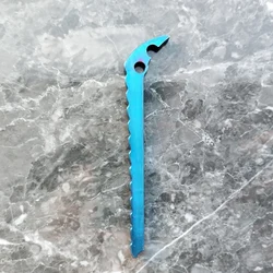 Chris Reeve Small Sebenza backspacer de titanio multicolor