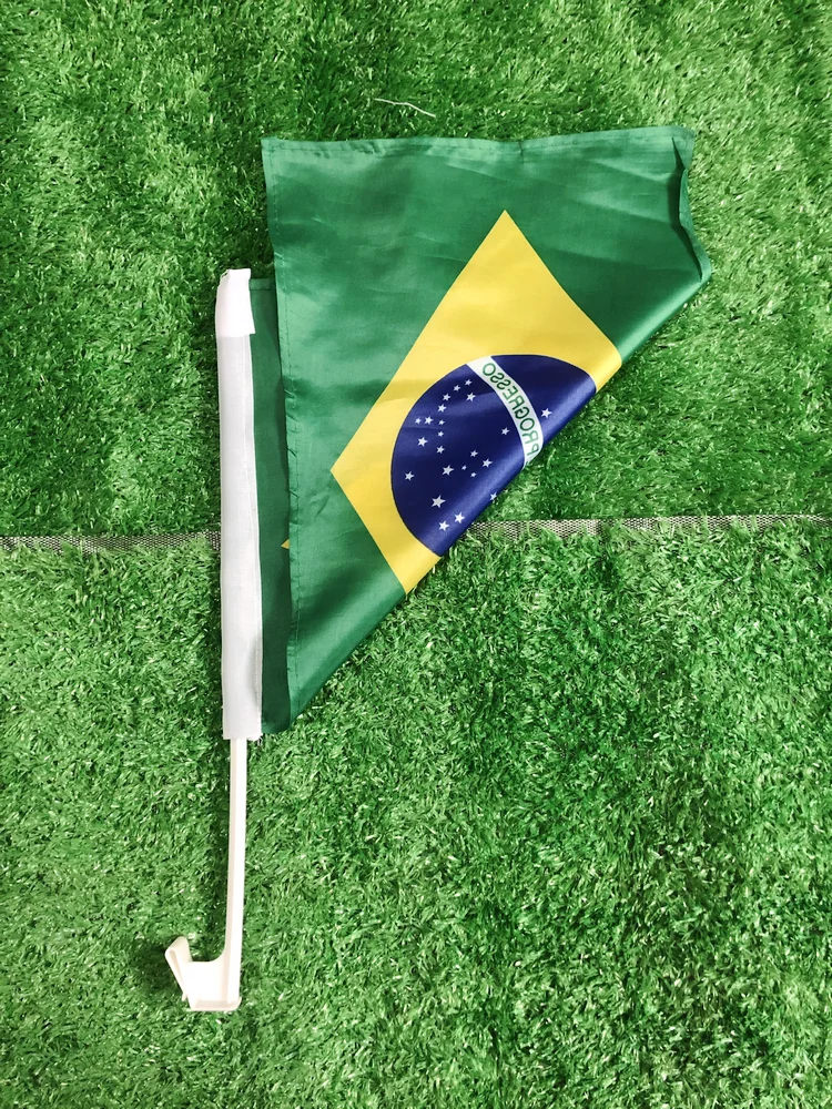 Parche bordado bandera de Brasil planchable para chaleco táctico - imagen 4