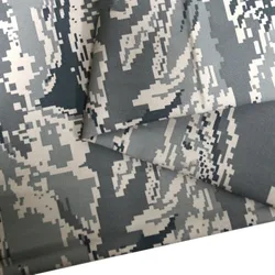 Tela de camuflaje digital Tiger Stripe en sarga de poliéster y algodón