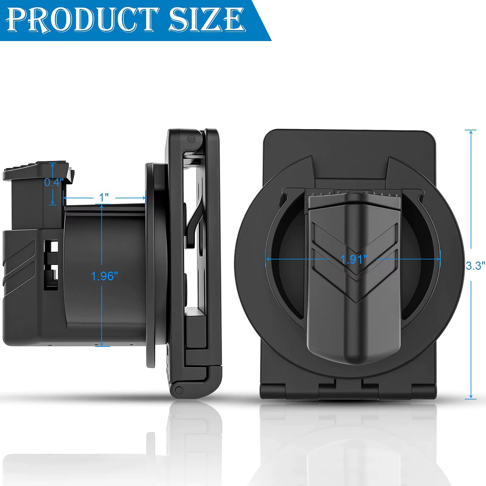 Funda táctica universal para esposas con soporte para llaves - imagen 4