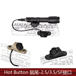 Hot Button táctico compatible DBAL y SureFire en M-LOK o KeyMod
