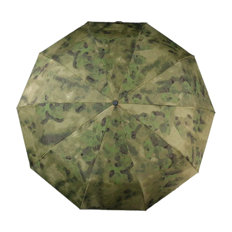Paraguas táctico plegable automático a prueba de viento camuflaje