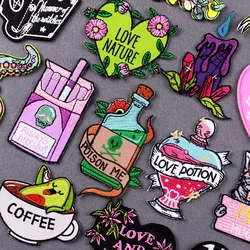 Parche bordado táctico fusible - Poción de amor para ropa exterior