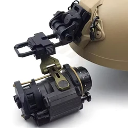 MAX14 Soporte PVS-14 J-ARM NVG abatible para casco metal ligero