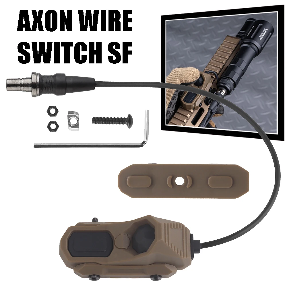 AXON Interruptor Táctico Doble Función Conector SF para Picatinny - imagen 3