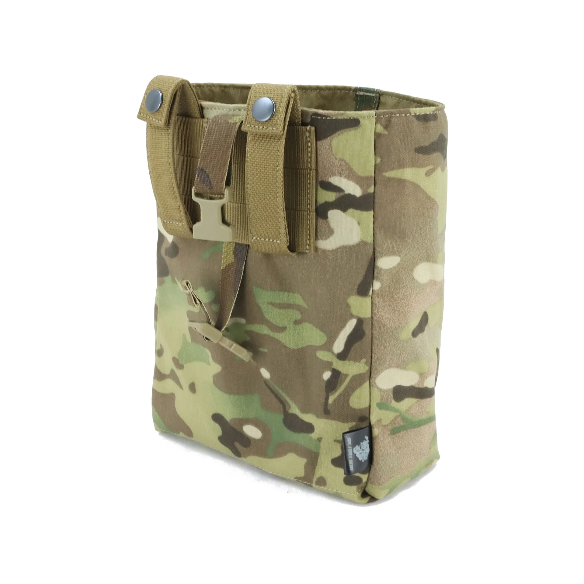 ApeForceGear bolsa táctica MOLLE desplegable enrollable camuflaje - imagen 3