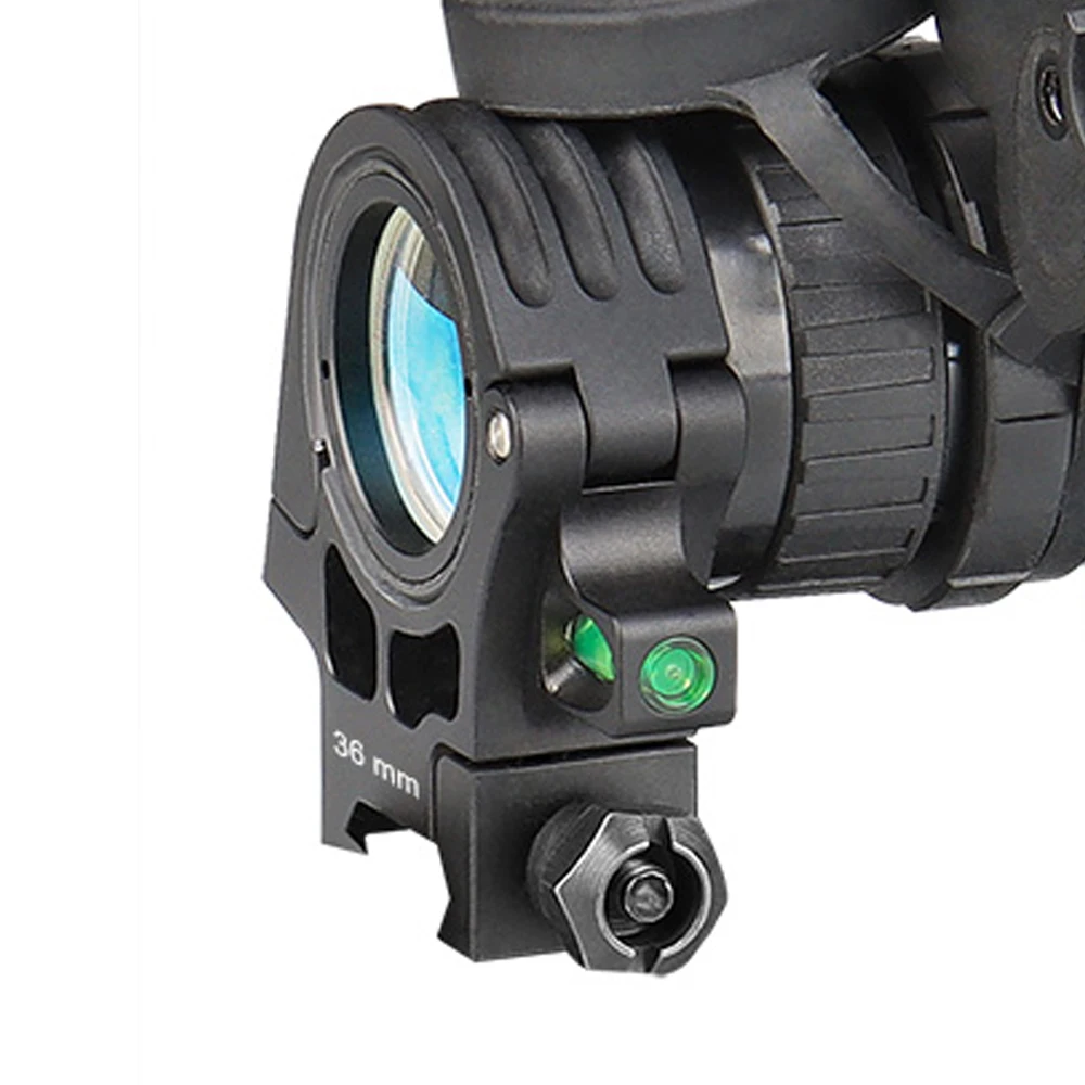 Anillo montaje visión nocturna PVS-18 táctico con nivel burbuja - imagen 4