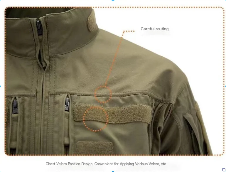 Camisa táctica con bolsillos para actividades al aire libre