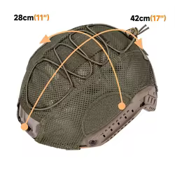 Elite SPANKER Cubierta Táctica Casco Airsoft Ripstop MOLLE