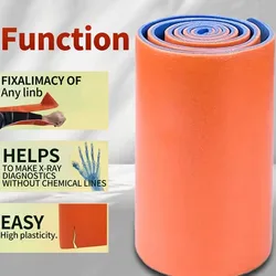 Rollo de férula moldeable de aluminio para primeros auxilios