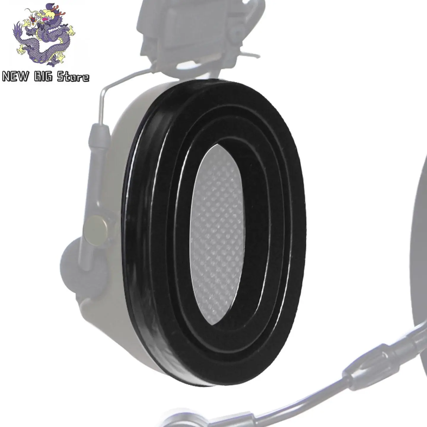 Almohadillas de gel para auriculares tácticos Airsoft, ruido reducido - imagen 4