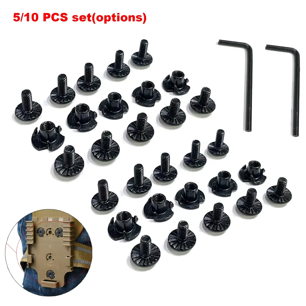 Kit repuestos QLS Safariland tornillos tuercas para funda pistola - imagen 2