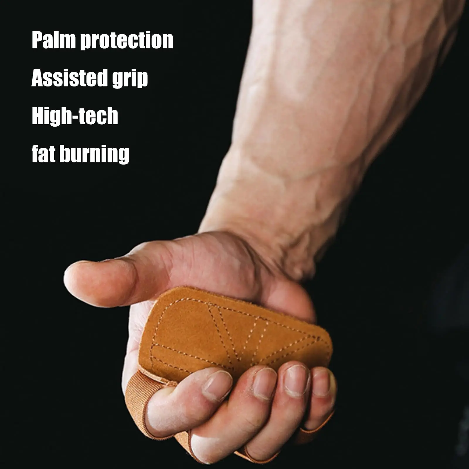 Guantes de entrenamiento con agarre para pesas y remo deportivo - imagen 3