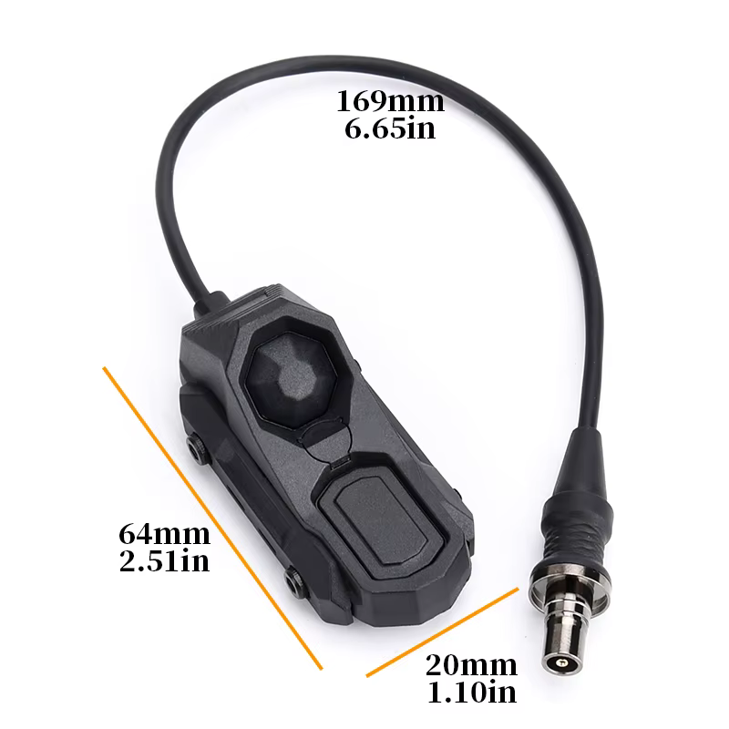 Linterna táctica con interruptor SF Plug para airsoft y caza - imagen 4