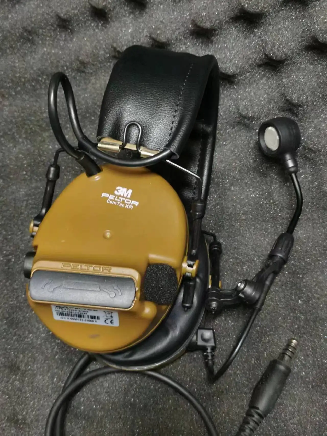 Comtac XPI VI auriculares tácticos cancelación ruido con soporte casco - imagen 4