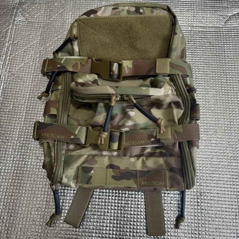 Bolsa táctica de pecho MOLLE ligera con depósito de agua práctica - imagen 3