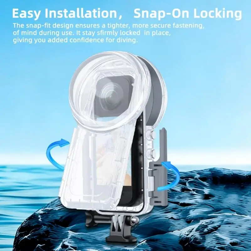 Carcasa impermeable a prueba golpes para cámara de buceo - imagen 5
