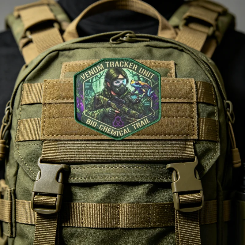 Parche táctico anime con velcro (gancho y bucle) para gorras o mochilas - imagen 3
