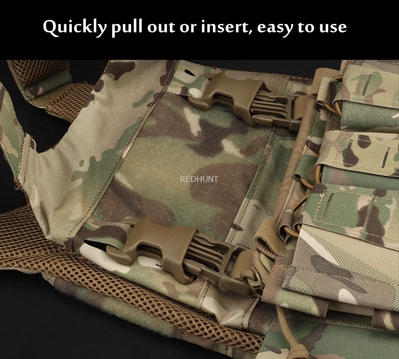 Hebilla liberación rápida QASM 2,5 cm Heavy Duty para chaleco y mochila - imagen 4