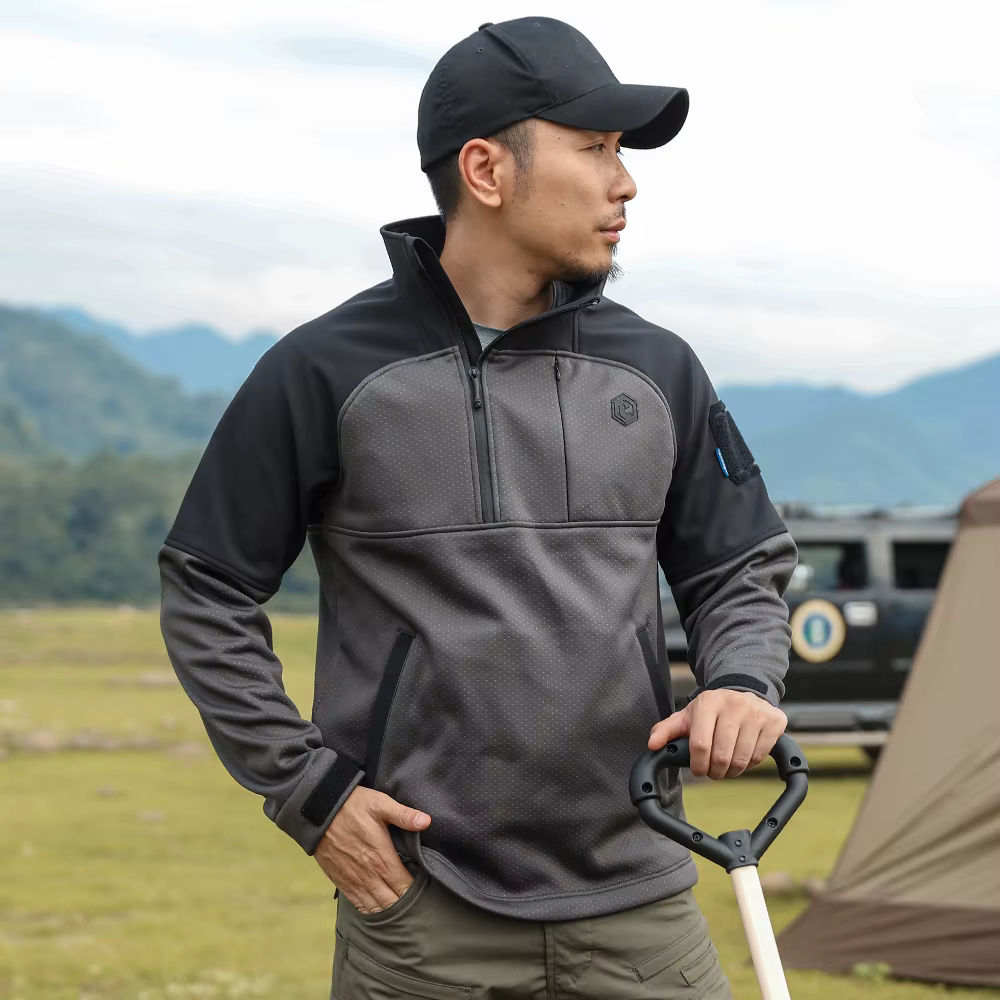Emersongear Chaqueta Táctica Rinoceronte Azul Capucha Funcional - imagen 2