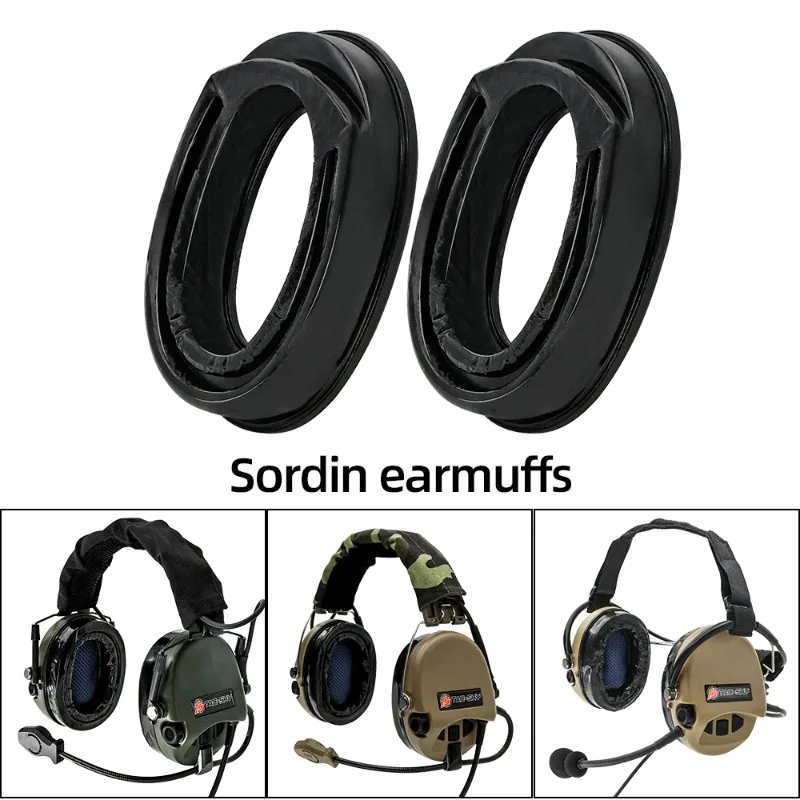 Almohadillas de gel Sightlines para auriculares tácticos
