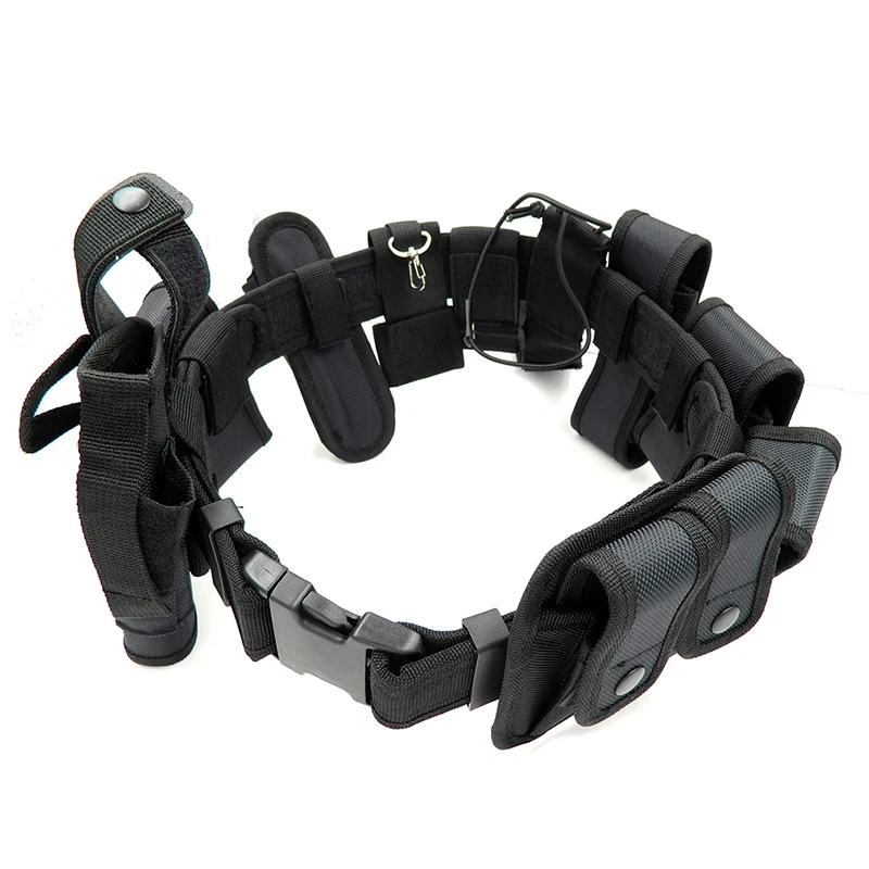 Cinturón táctico multifuncional con bolsas y kit utilidades para caza - imagen 5