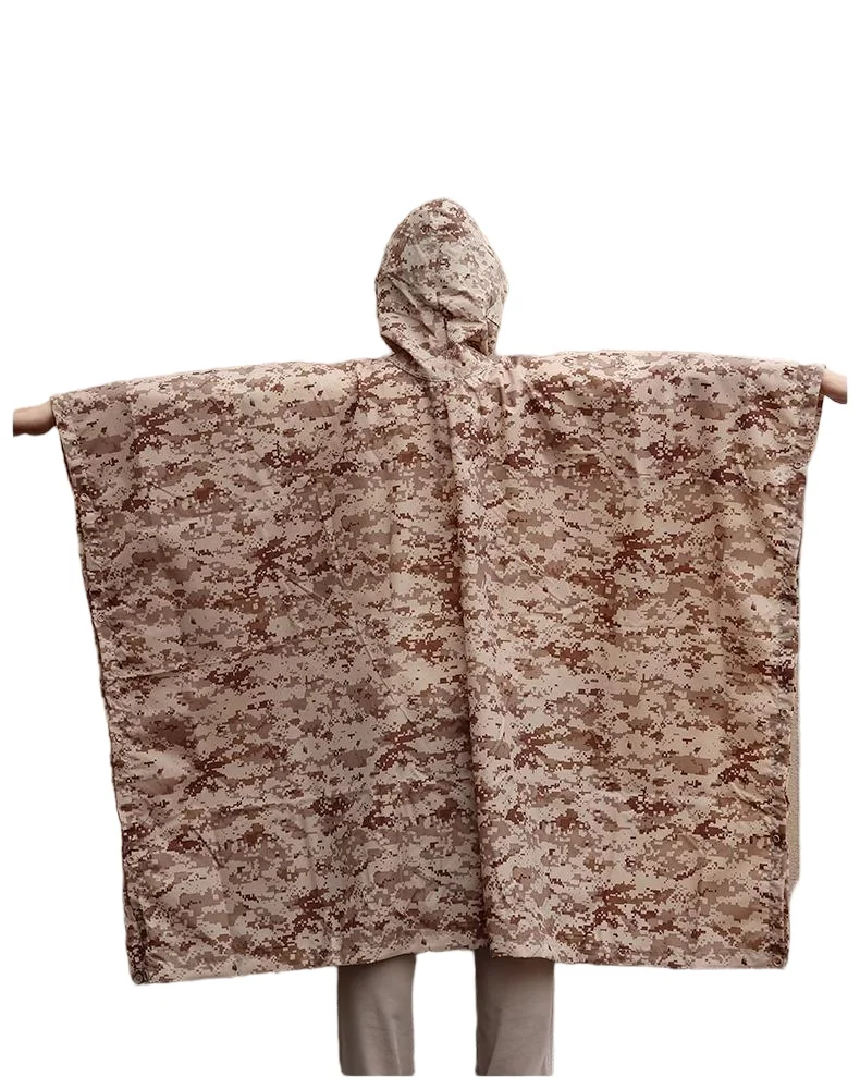 Chubasquero táctico AOR1 impermeable con capa de lluvia - imagen 2