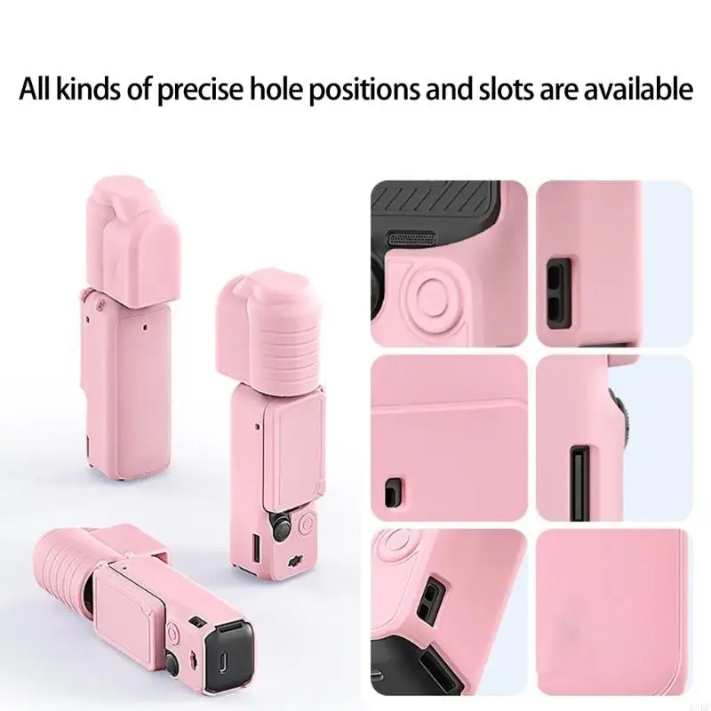 Caja silicona protectora cámara estabilizador – Funda a prueba golpes tipo bolsillo