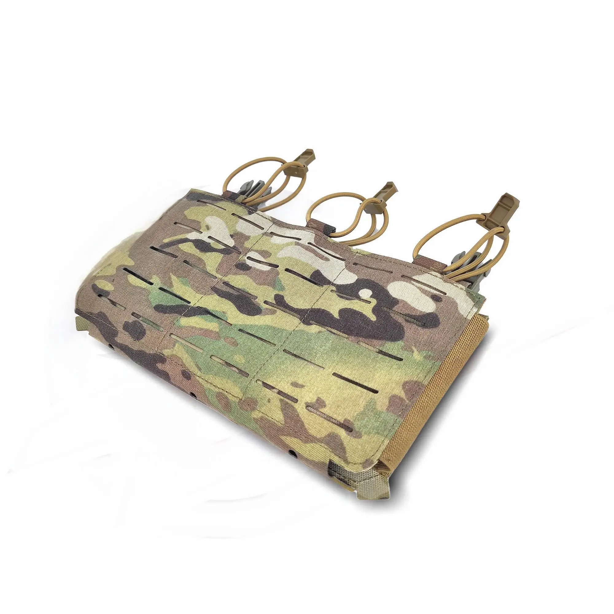 Chaleco táctico outdoor con panel frontal triple y bolsillo canguro - imagen 4