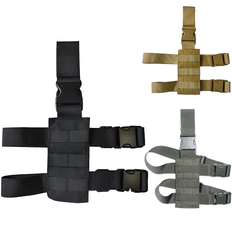 Funda muslo táctica Molle para pistola con correas ajustables - imagen 4