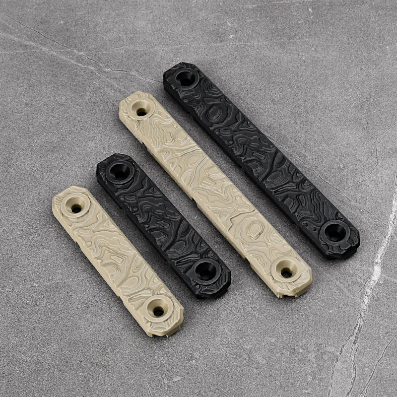 Cubierta de riel Contour M-LOK/KeyMod AR-15 bronce/negro - imagen 2