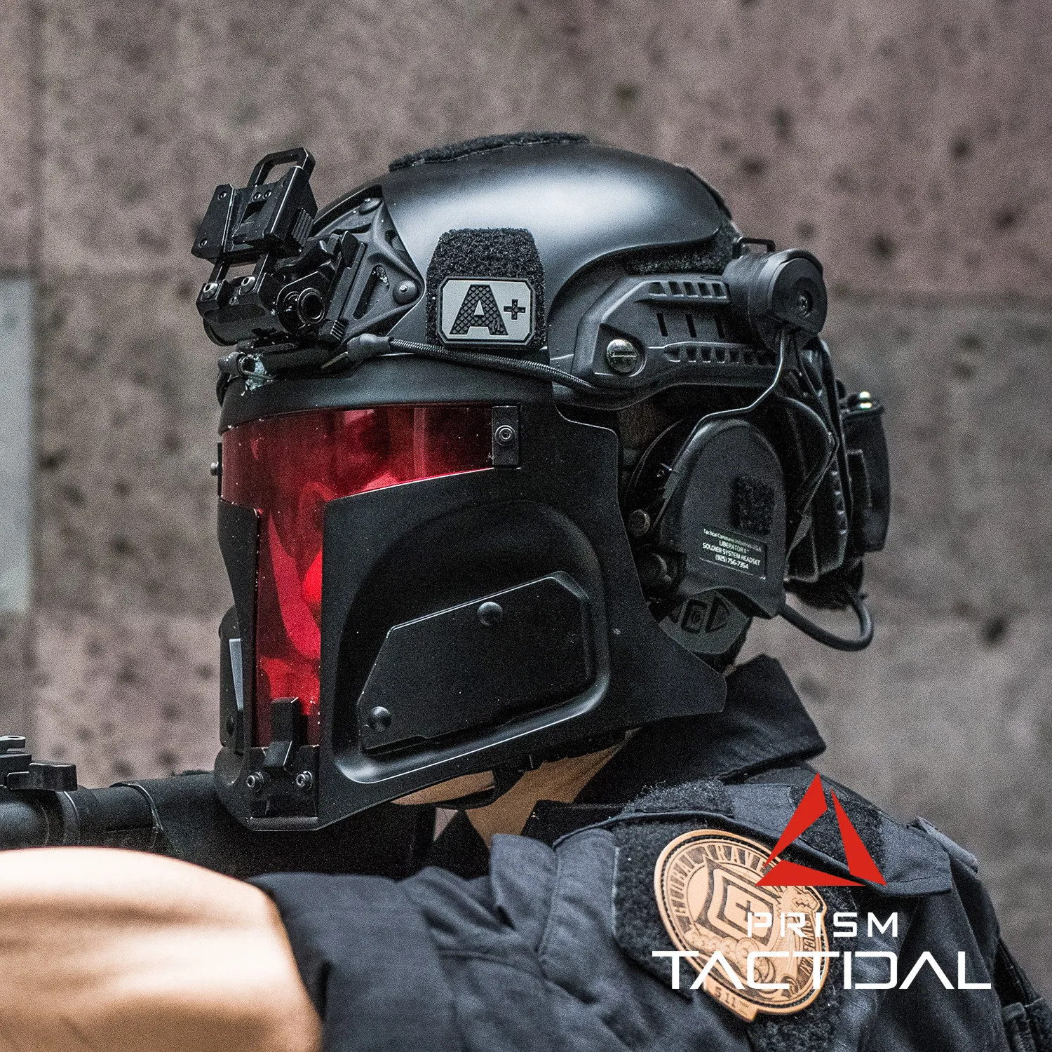 Ops-Core Máscara facial táctica completa para casco FAST MICH - imagen 3