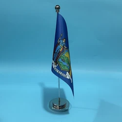 Bandera de Nueva York para escritorio de oficina en poliéster
