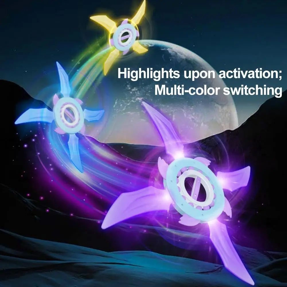 Sable láser LED giratorio con efectos multicolor para cosplay - imagen 4