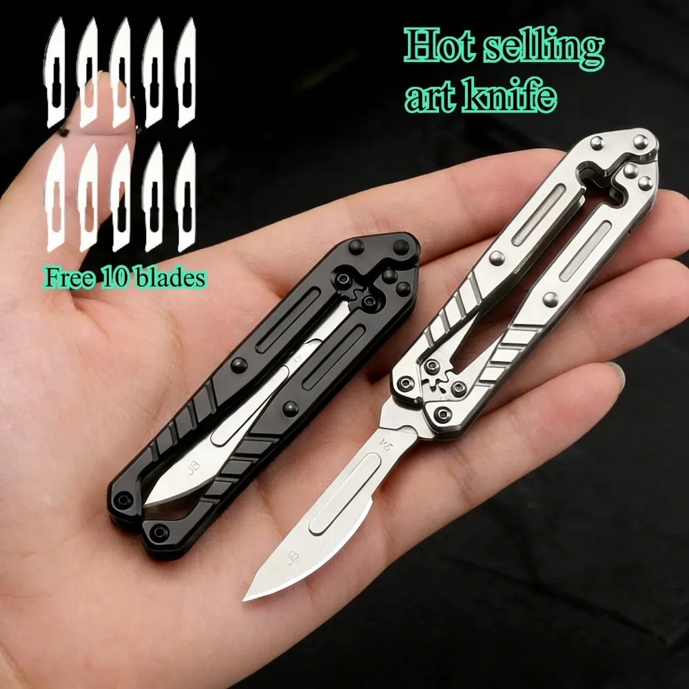 Cuchillo plegable multifuncional de acero inoxidable para outdoor - imagen 2