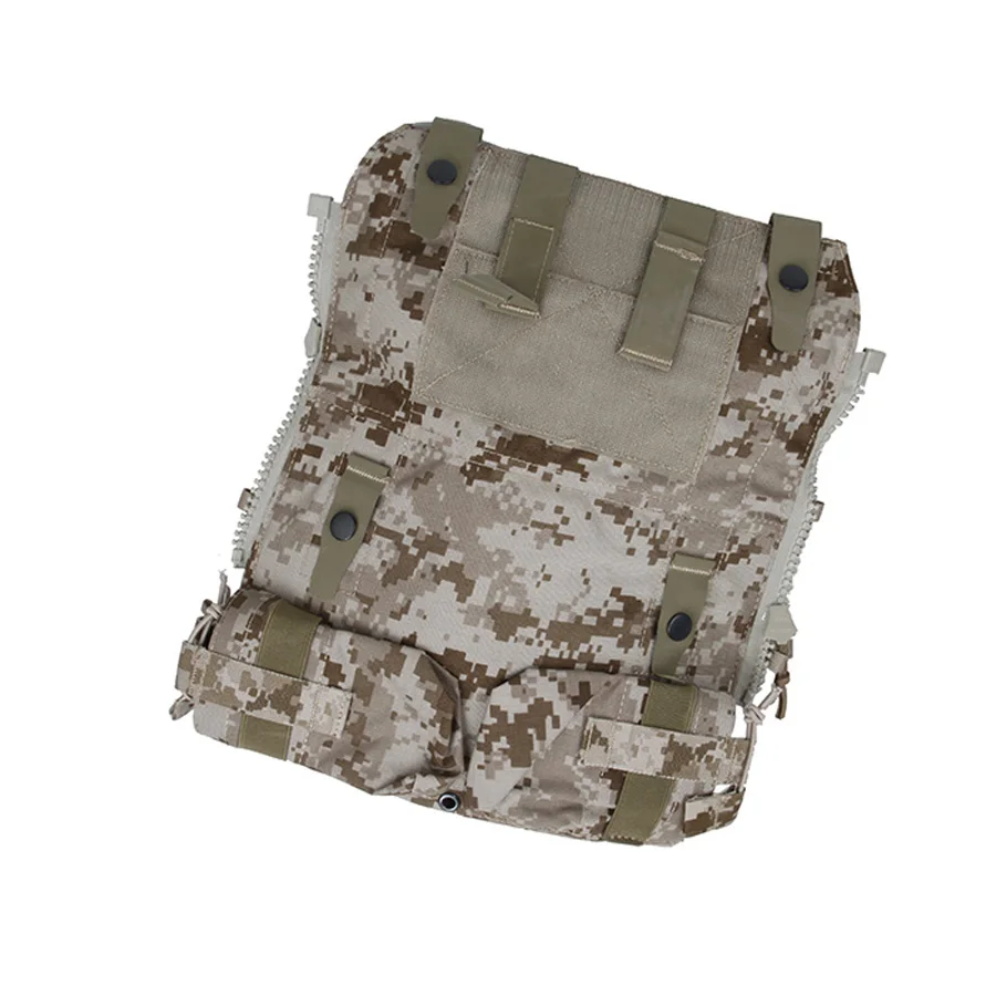 Chaleco táctico MOLLE portaplacas JPC 2.0 – Panel trasero cremallera - imagen 4