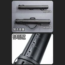 Soporte táctico para arco compuesto recurve, telescópico rígido