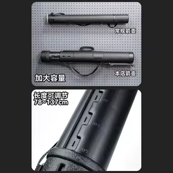 Soporte táctico para arco compuesto recurve, telescópico rígido