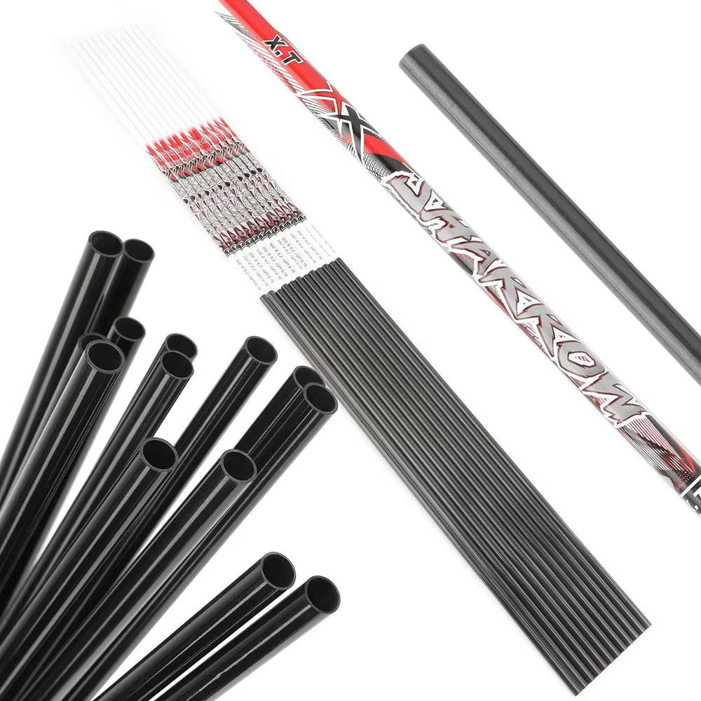 Flechas de carbono para arco profesional de caza táctica